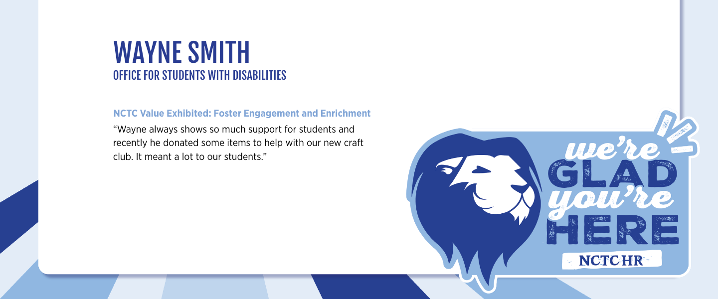 Wayne Smith KUDOSMARCH26